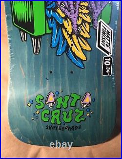 Santa Cruz Erick Winkowski Birdcage Shaped Skateboard Deck Live Rad Art