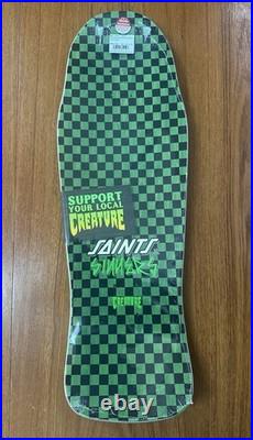 Santa Cruz Erick Winkowski Creature Dope Planet Saints & Sinners Skateboard Deck