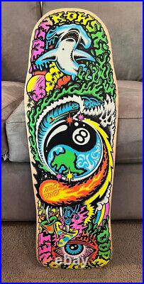 Santa Cruz Erick Winkowski DOPE PLANET 1st EDITION Skateboard Rare