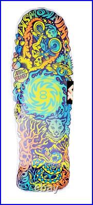 Santa Cruz Erick Winkowski Dope Planet 2 VX Skateboard Deck White 10.34 x 30.54