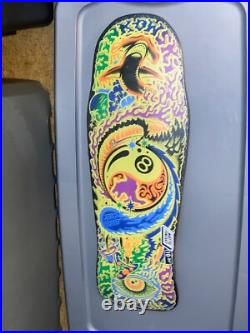 Santa Cruz Erick Winkowski Dope Planet Matte Skateboard Deck Dayglo 10.34 X 30.5