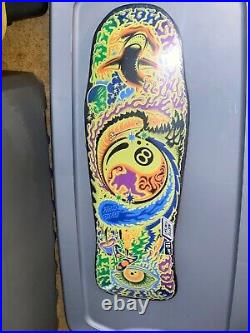 Santa Cruz Erick Winkowski Dope Planet Matte Skateboard Deck Dayglo 10.34 X 30.5