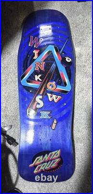 Santa Cruz Erick Winkowski Eighth Dimension Powerply Skateboard Deck