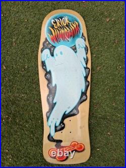 Santa Cruz Erick Winkowski Ghost Skateboard Deck Rare