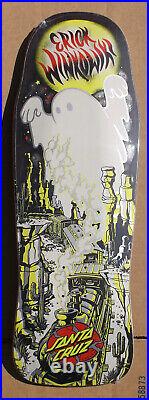 Santa Cruz Erick Winkowski Ghost Train Skateboard Deck Rare