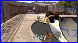 Santa Cruz Erick Winkowski PERSONAL RIDER Dope Planet skateboard deck SIGNED