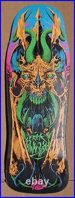 Santa Cruz Erick Winkowski Primeval Blacklight Skateboard Deck Rare