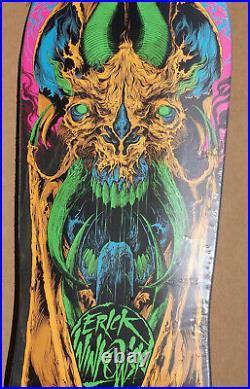 Santa Cruz Erick Winkowski Primeval Blacklight Skateboard Deck Rare