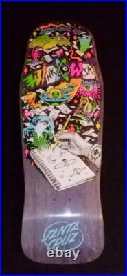 Santa Cruz Erick Winkowski Sketchbook Deck 10.34 x 30.54 ALIEN