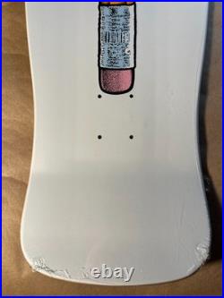 Santa Cruz Erick Winkowski Sketchbook Old School Skateboard Deck Blacklight Art