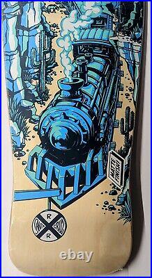 Santa Cruz Erick Winkowski TRAIN MAD DOG Skateboard Skate Deck NEW