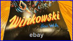 Santa Cruz Erick Winkowski Trash Panda Skateboard Skate Deck Unused w Scuffs