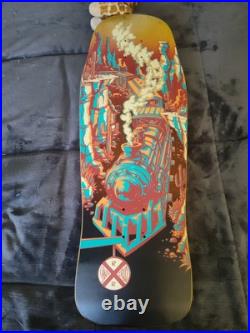Santa Cruz Erick Winkowski VX TRAIN MAD DOG Skateboard scuffs pic NEW No Shrink