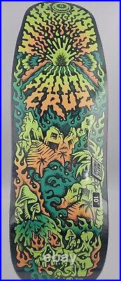 Santa Cruz Erick Winkowski Volcano 10 Skateboard Deck Glow in Dark 8Ballr New