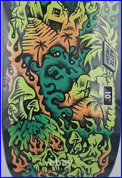 Santa Cruz Erick Winkowski Volcano 10 Skateboard Deck Glow in Dark 8Ballr New