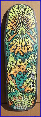 Santa Cruz Erick Winkowski Volcano Neon 1st Edition Skateboard Deck Rare