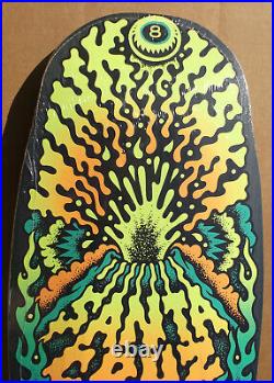 Santa Cruz Erick Winkowski Volcano Neon 1st Edition Skateboard Deck Rare