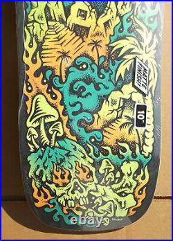 Santa Cruz Erick Winkowski Volcano Neon 1st Edition Skateboard Deck Rare