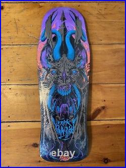 Santa Cruz Erick Winkowski skateboard deck primeval metal glow original color