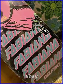 Santa Cruz Fabiana Delfino Rookie Skateboard Deck 8.25