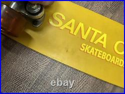 Santa Cruz Fiberglass 40th Anniversary Cruzer Skateboard