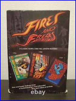 Santa Cruz Fires And Freaks Skateboarding DVD Box Set