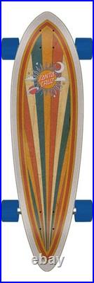 Santa Cruz Foxy Sun 9.20in x 33in Pintail Longboard Complete