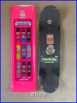 Santa Cruz GPK GITD Skateboard Deck Topps Garbage Pail Kids Nuclear Glow