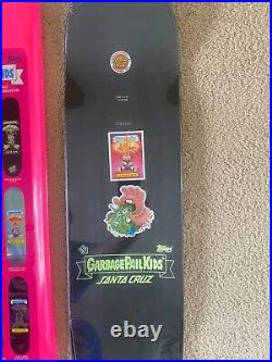 Santa Cruz GPK GITD Skateboard Deck Topps Garbage Pail Kids Nuclear Glow