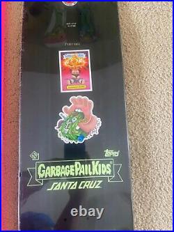 Santa Cruz GPK GITD Skateboard Deck Topps Garbage Pail Kids Nuclear Glow