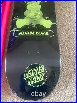 Santa Cruz GPK GITD Skateboard Deck Topps Garbage Pail Kids Nuclear Glow