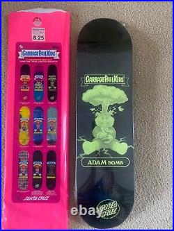 Santa Cruz GPK GITD Skateboard Deck Topps Garbage Pail Kids Nuclear Glow