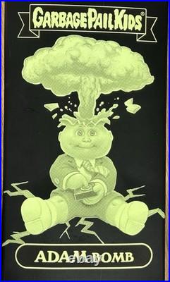 Santa Cruz GPK Skateboard Deck Topps Garbage Pail Kids Nuclear Glow
