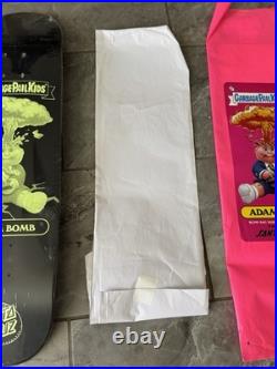 Santa Cruz Garbage Pail Kids Adam Bomb Blind Bag Variant Skateboard Deck