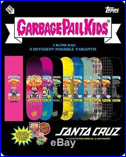 Santa Cruz / Garbage Pail Kids Adam Bomb Mystery Skateboard Deck