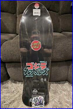 Santa Cruz Godzilla Cory O'Brien Reaper LTD Skateboard Deck + LTD Stickers