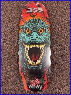 Santa Cruz Godzilla Destroyer Skateboard Deck New in Shrink