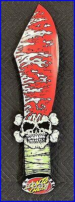 Santa Cruz Guzman Sword Powerply Skateboard Deck New Not In Shrink