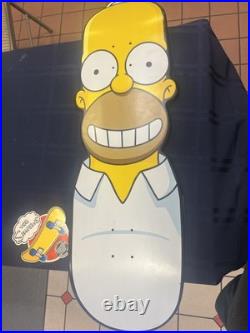 Santa Cruz, Homer Simpson Deck. Near Mint Never Had Trucks On The Deck