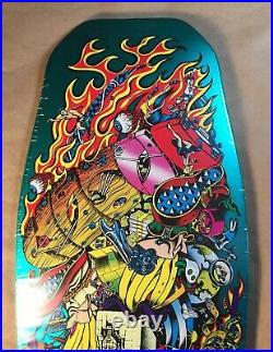 Santa Cruz Hosoi Collage Reissue Old School Skateboard Deck Jim Phillips