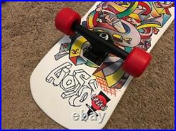 Santa Cruz Hosoi Skates Picasso Old School Skateboard Deck Gullwing Rockets