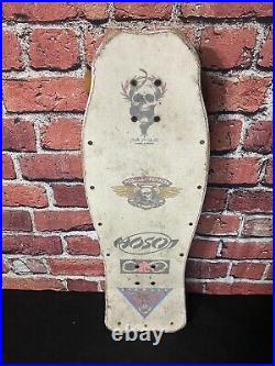 Santa Cruz Hosoi VERT Skateboard Deck Vintage Complete 1980s Tracker Ultralight