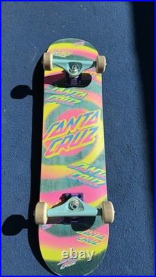Santa Cruz Hypno Dot 7.75 Skateboard Deck Used No Box Great Condition