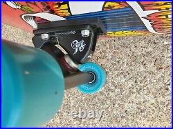 Santa Cruz JEFF GROSSO DEMON Re-Issue Skateboard Deck Red USED Gullwing Trucks
