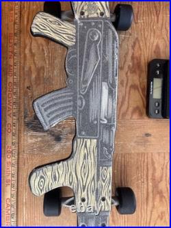 Santa Cruz Jason Jesse AK47 Deck With Independent trucks and Powell Bombers