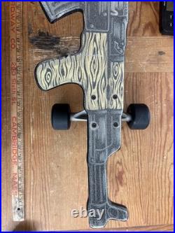 Santa Cruz Jason Jesse AK47 Deck With Independent trucks and Powell Bombers