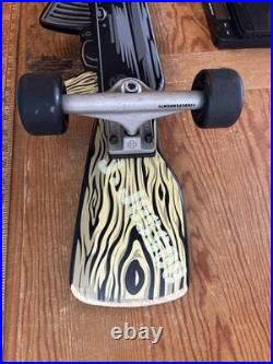 Santa Cruz Jason Jesse AK47 Deck With Independent trucks and Powell Bombers