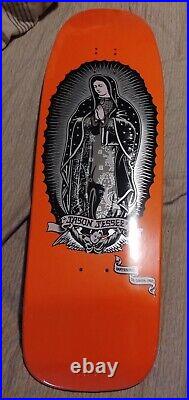 Santa Cruz Jason Jesse Guadalupe Neon Orange. Mint In The Shrink Rare