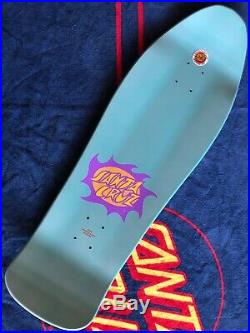Santa Cruz Jason Jesse NOS Bat Neptune Prism Reissue Skateboard Deck 1/500 10