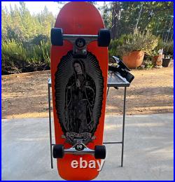 Santa Cruz Jason Jessee Complete Skateboard Orange/Black Wood Deck with Graphic